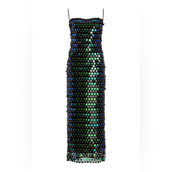 The New Arrivals Ilkyaz Ozel - Phoenix Sequin Maxi Dress - FR 34 / US 2 - Picture 7 of 8